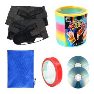 光盘拔河年会互动小游戏道具公司团建趣味活动搞笑室内创意节目