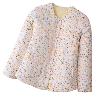 纯棉花内胆贴身小棉袄修身居家