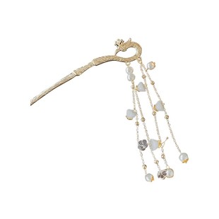 古风凤凰流苏发簪女2025年新款高级感新中式步摇簪子旗袍汉服头饰