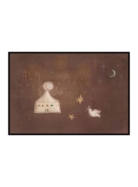 中古风小众艺术客厅卧室装饰画