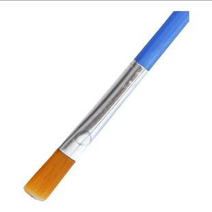 水粉笔套装油画笔刷蓝杆丙烯画笔水彩笔排笔彩绘油画笔涂鸦平头笔