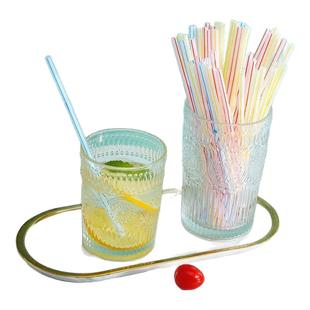 吸管一次性单独包装单支产妇儿童宝宝食品级细吸管塑料奶茶粗可弯