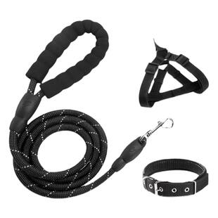 狗狗牵引绳背心式小型犬中型犬大型犬金毛泰迪小狗幼犬遛狗绳狗链