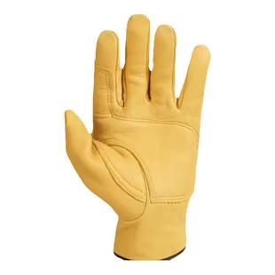 劳保手套羊皮电焊防护用品防滑防刺耐磨真皮手套焊工户外作业短款