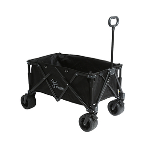 维达利多户外露营推车折叠收纳手拉车野营拖车大容量营地车快递车