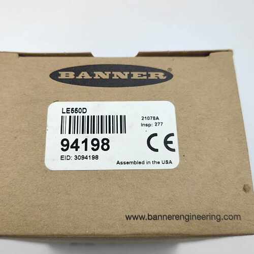 议价邦纳LE550D激光传感器议价出可维修