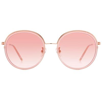 帕森时尚风金属大框显瘦墨镜