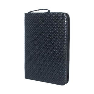 超大容量编织纹48支装笔袋钢笔收纳笔袋铅笔文具盒商务学生用笔帘