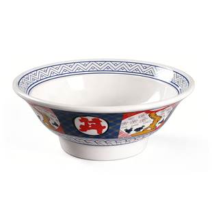 A8密胺仿瓷吉野家面碗面馆专用日式拉面碗饭碗商用汤面碗斗笠大碗