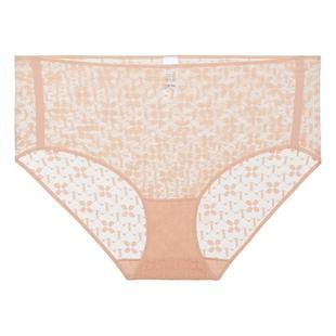 BeChic溯光蕾丝中腰平角裤内裤性感女BC23CH1