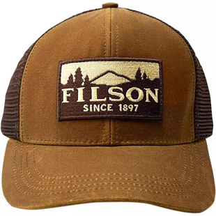 Filson户外复古油蜡帆布棒球帽男女可调节弯檐网眼透气防晒鸭舌帽