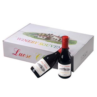 法国进口红酒小瓶葡萄酒187ml整箱干红14度迷你6瓶礼盒装酒庄小酒