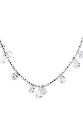 AFunnyStory锆石925银项链