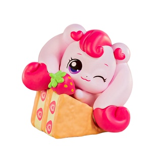 正版奇妙萌可甜品大冒险盲盒公仔系列手办女孩爱心公主马卡龙玩偶