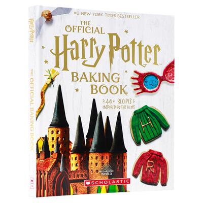 哈利波特官方烘焙食谱 英文原版 The Official Harry Potter Baking Book 精装彩图食谱 大量的烹饪技巧和建议 重现魔法世界的美食