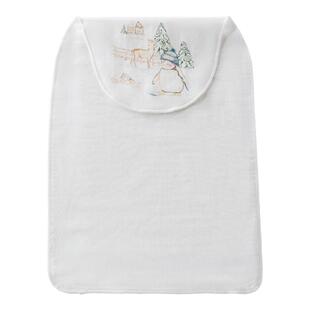 贝肽斯隔汗巾儿童纯棉幼儿园a类吸汗巾婴幼儿宝宝汗巾大号垫背巾