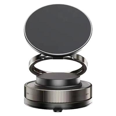新款磁吸车载手机支架真空吸附仪表台汽车通用桌面多功能导航支架