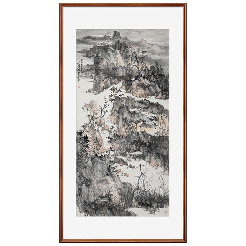 风色中美协画家原创真迹山水国画