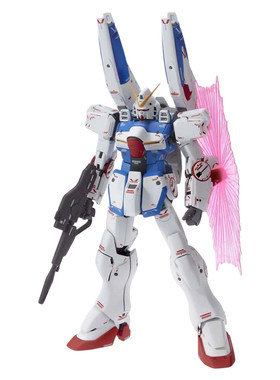万代拼装模型 MG 1/100 V-Dash V 高达强化版炮击型 Ver.Ka 卡版