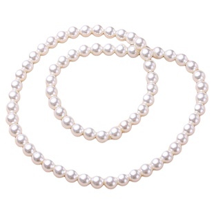 玻璃珍珠有孔散珠珠子串珠饰品手工DIY配件材料手链项链仿珍珠饰