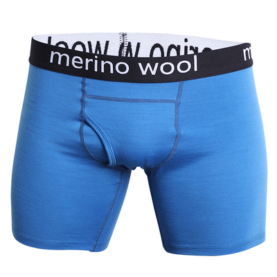 美利奴羊毛内裤男士运动平角裤
