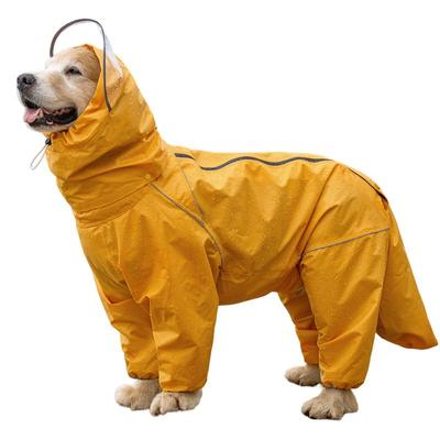 宠物狗狗中大型犬全包雨衣包肚子