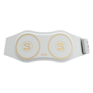 春节不打烊SKG腰部按摩器W7尊贵腰部按摩仪按摩腰带热敷暖宫腰带