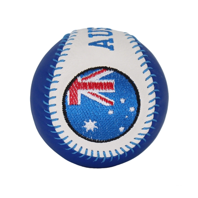 澳大利亚袋鼠手工牛皮棒球可定制