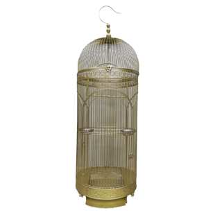 鹦鹉鸟笼大号 铁艺鸟笼 八哥饲养鸟笼 庭院阳台户外大型鸟笼别墅