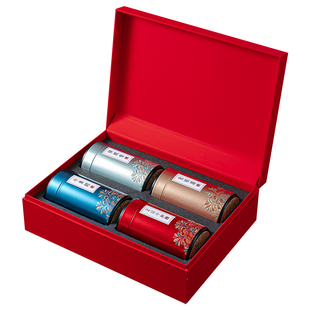 2025新茶茶叶礼盒装特级铁观音金骏眉正山小种小青柑年货500g送礼