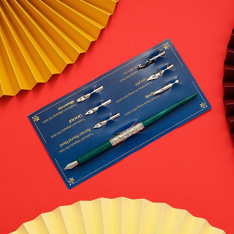 圆杆蘸水笔文具工厂学生钢笔蘸水笔练字直杆批发书法英文漫画斜杆