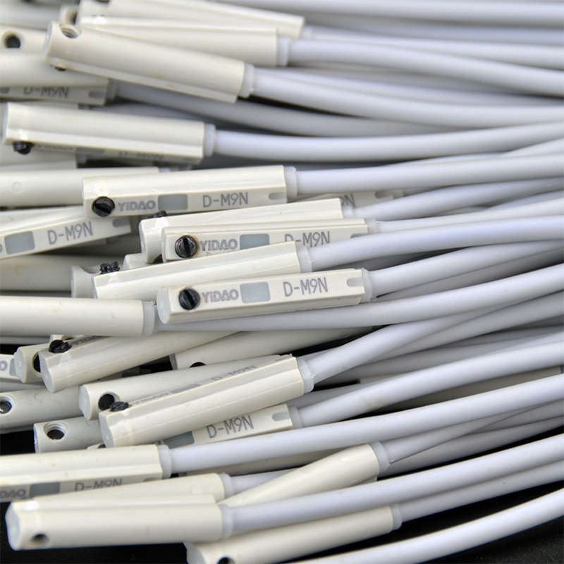 YIDAO气缸感应传感器D-M9B/D-M9N/D-M9P定位限位两线三线磁性开关