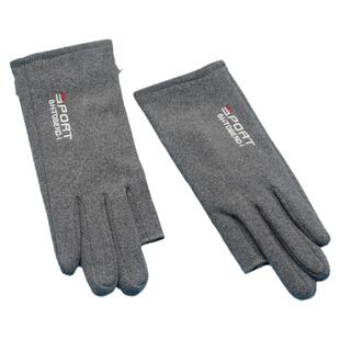 新秋冬不起球加绒露指手套男女加厚开车骑行保暖防寒学生写字内胆