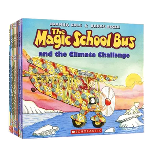 【即将不再印 神奇校车爱好者】神奇校车经典版科普12册 The Magic School Bus 英文原版 5-9岁儿童英语科学启蒙自然科普读物