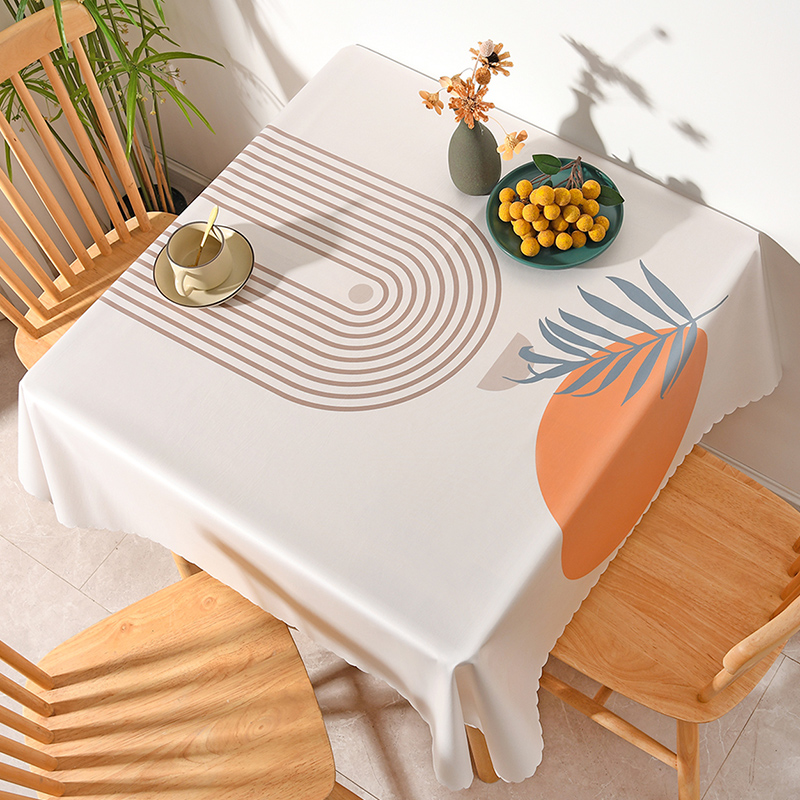 2025新款桌布正方形高级感防水防油免洗四方八仙桌餐桌布茶几台布