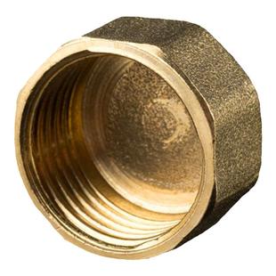 天一金牛 全铜内丝堵冒内牙堵头外丝闷头 管帽4分6分1寸管件接头