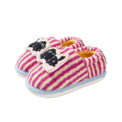 latetime可爱少女心小猫棉拖鞋女