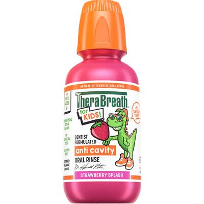 TheraBreath儿童防蛀漱口水296ml×1瓶