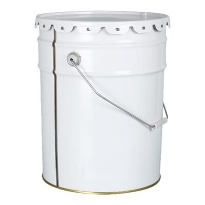 4L5L6L18L涂料桶20升圆形化工马口铁桶带提手1L铁罐 油漆桶油漆罐