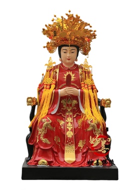 16寸极彩泰山奶奶树脂