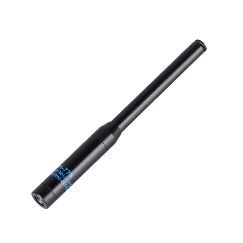 老鹰手台天线SRH775金属底座UV双段对讲机拉杆RH775升级款41cm
