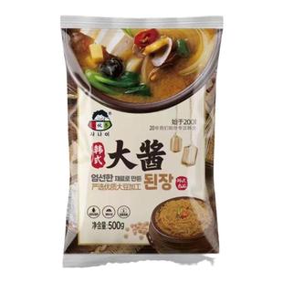 小伙子大豆酱袋装韩式大酱汤海带汤韩餐专用韩式风味辣酱石锅拌饭