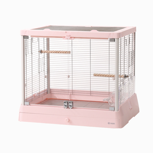 达洋B6047新款全景玻璃高透明家用大号豪华鹦鹉和尚玄凤虎皮鸟笼