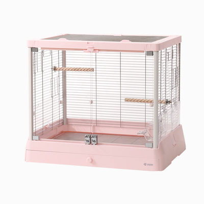 达洋鹦鹉笼高透明观赏玻璃