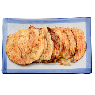 现烤安康鱼片干熟鱼片肉休闲小吃舟山特产海鲜即食海味小零食500g