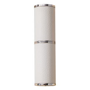 高级香水分装瓶皮格旋转按压便携式皮纹旅行小样8ml玻璃分装瓶子