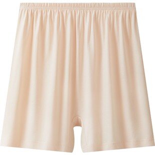 [1/2条]三枪内裤女二合一安全裤纯棉5A抗菌透气平角宽松睡裤大码