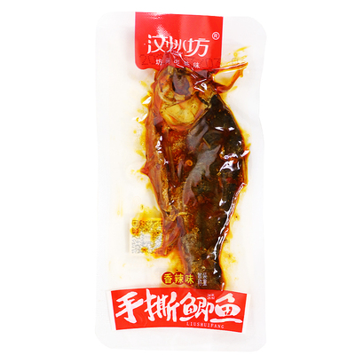 浏水坊手撕鲫鱼湖南特产即食鱼干