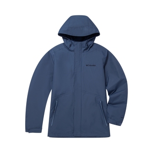 蒋奇明同款哥伦比亚男女银点700蓬鸭绒三合一防水冲锋衣XE5418