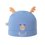 婴儿帽子秋冬男小月龄女宝宝春秋6到12个月3新生儿婴幼儿纯棉胎帽